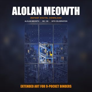 Alolan Meowth #139 — 30th Celebration (Binder Insert)