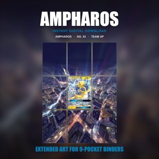 Ampharos #43 — Team Up (Binder Insert)