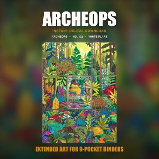Archeops #132 — White Flare (Binder Insert)