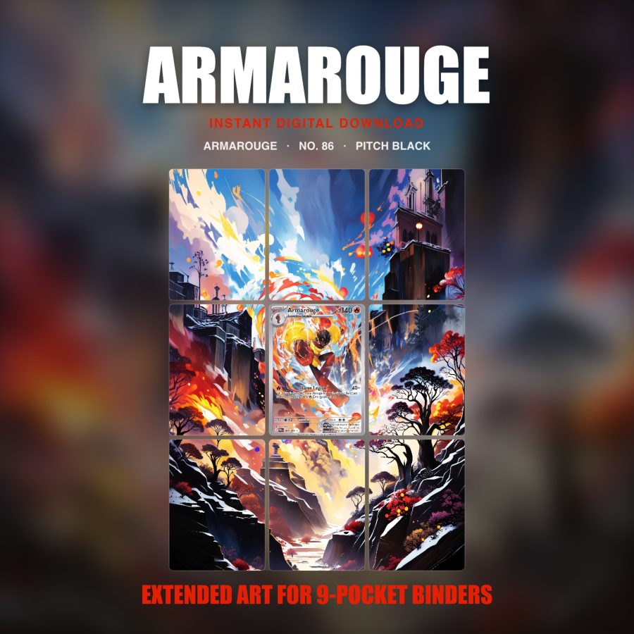 Armarouge #86 — Pitch Black (Binder Insert)