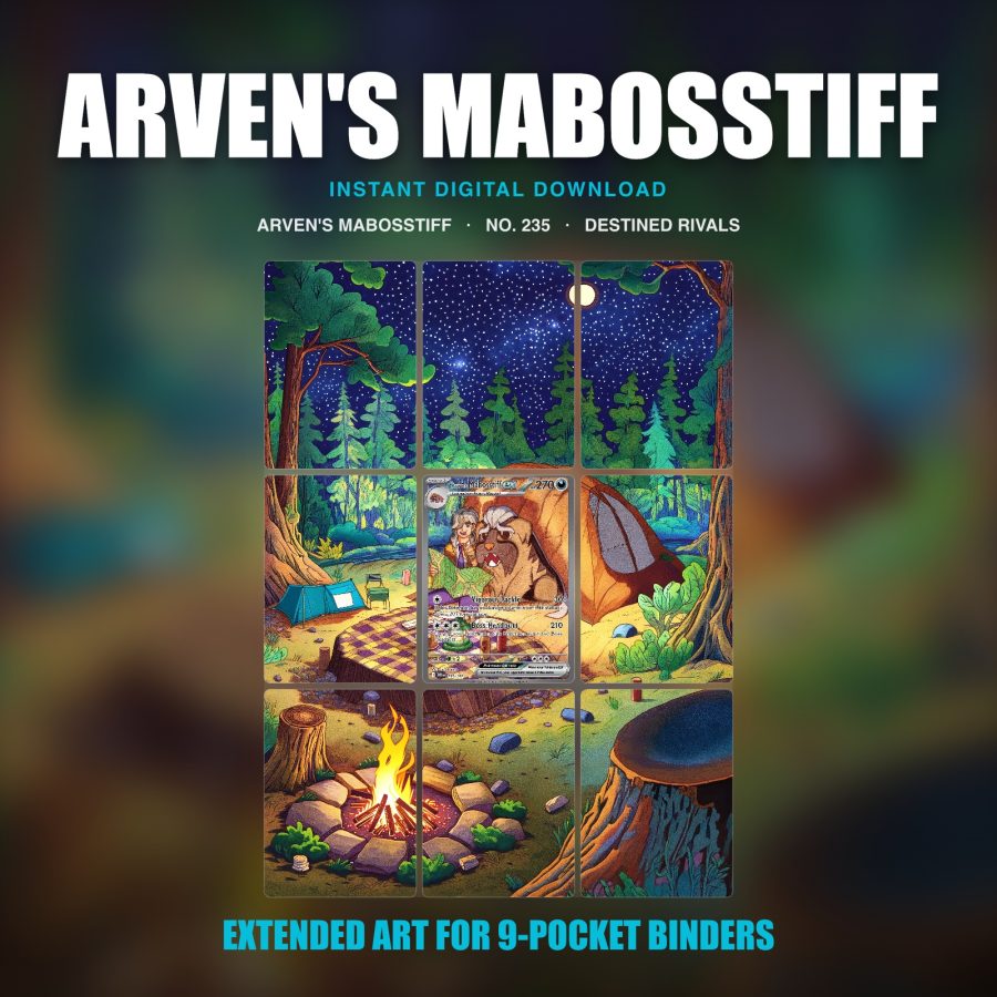 Arven's Mabosstiff #235 — Destined Rivals (Binder Insert)
