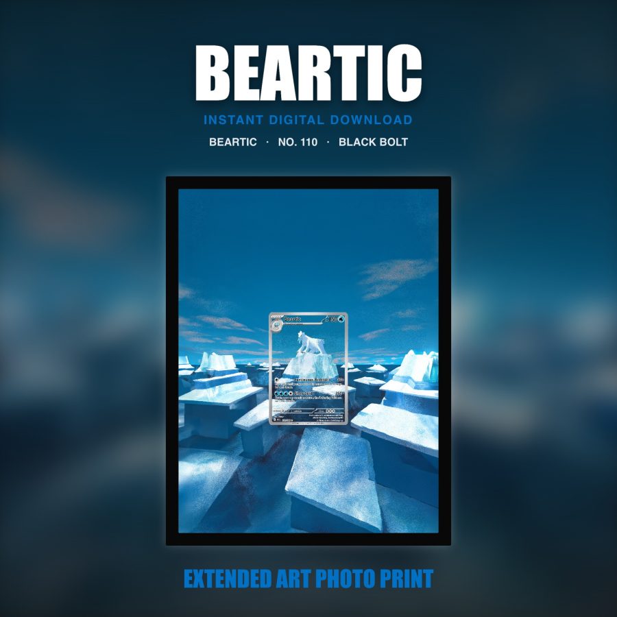 Beartic #110 — Black Bolt (Print Art)