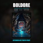 Boldore #128 — White Flare (Print Art) — photo 1