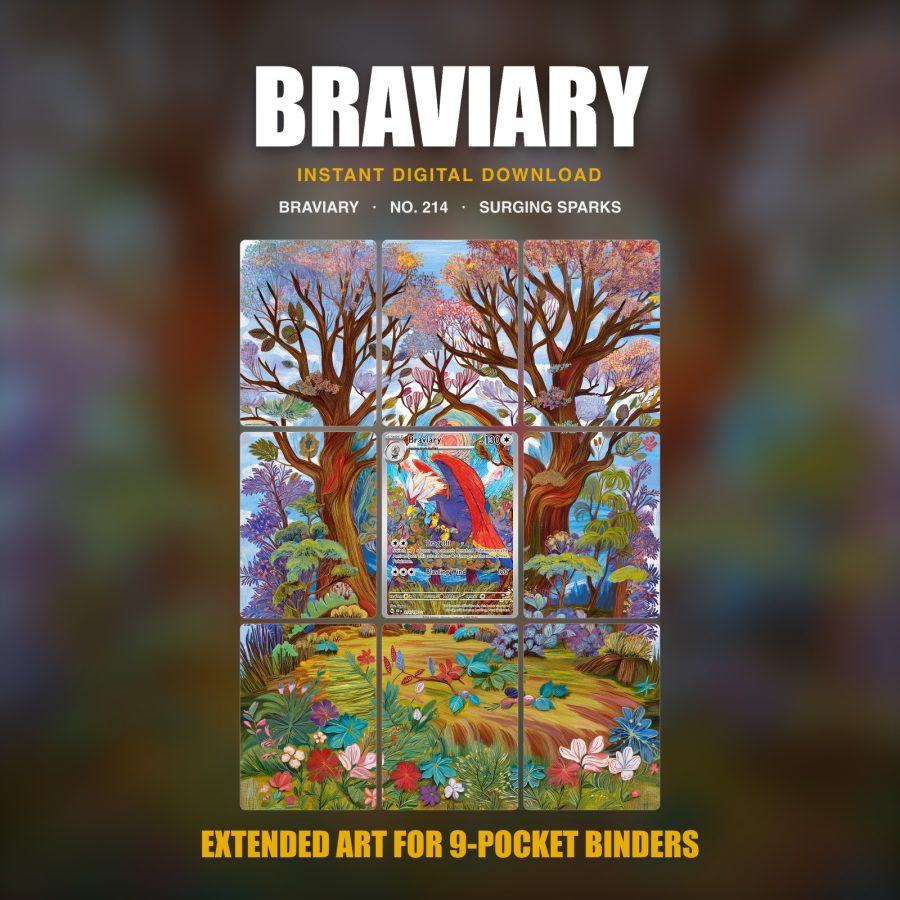 Braviary #214 — Surging Sparks (Binder Insert)