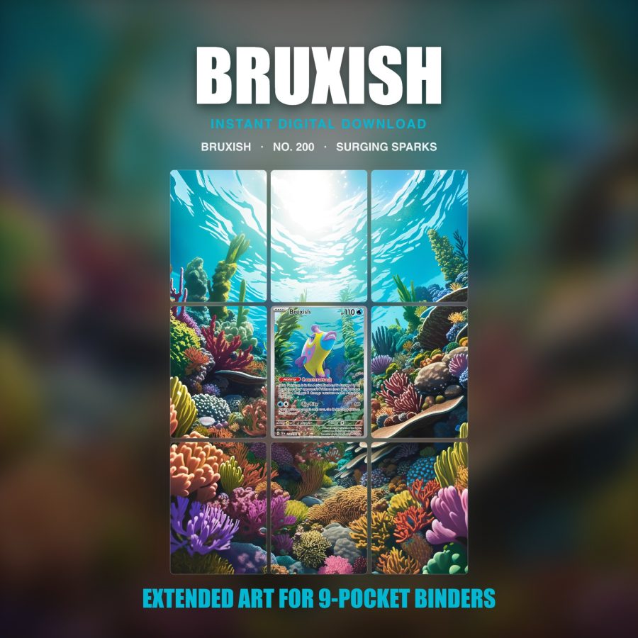 Bruxish #200 — Surging Sparks (Binder Insert)
