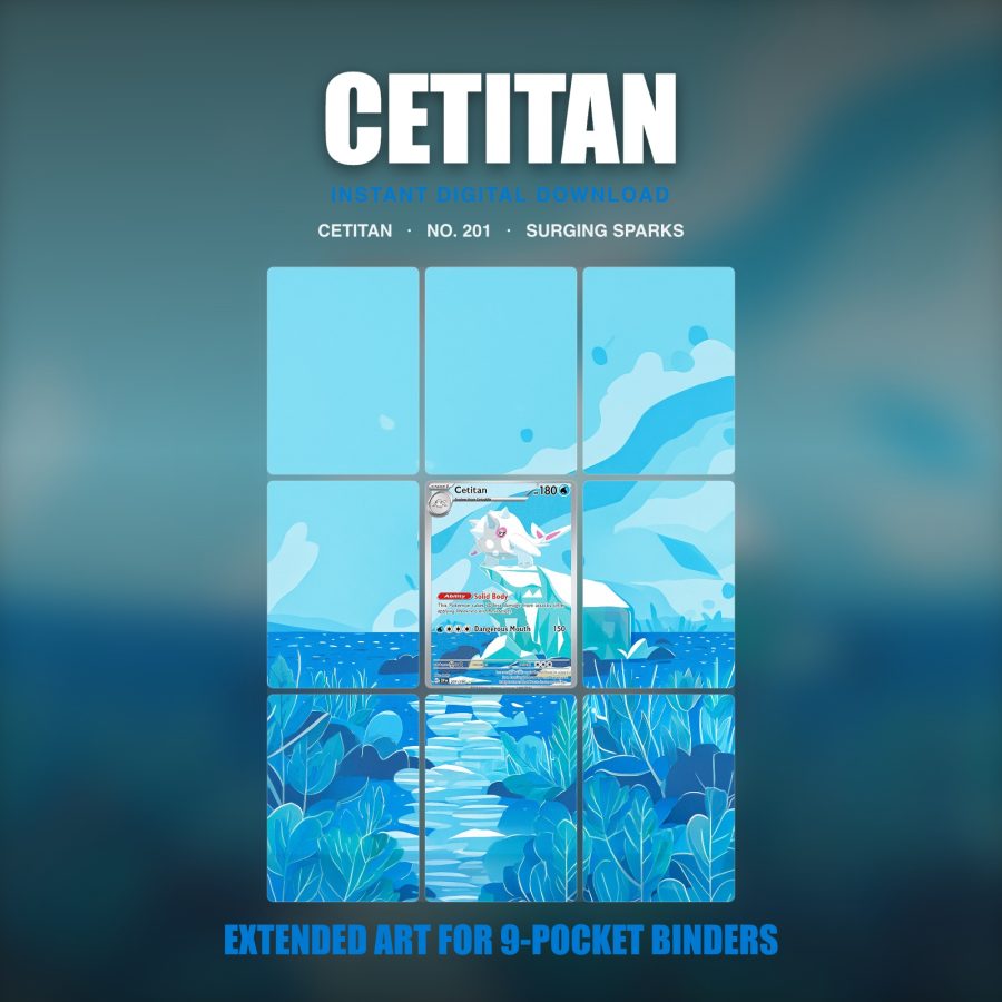 Cetitan #201 — Surging Sparks (Binder Insert)