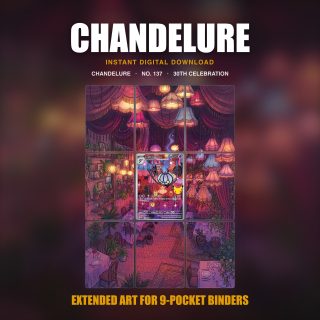 Chandelure #137 — 30th Celebration (Binder Insert)