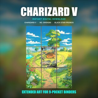 Charizard V #swsh260 — Black Star Promos (Binder Insert)