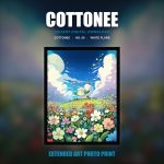 Cottonee #90 — White Flare (Print Art) — photo 1