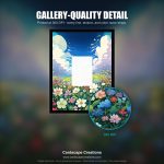 Cottonee #90 — White Flare (Print Art) — photo 4
