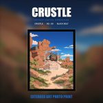 Crustle #130 — Black Bolt (Print Art) — photo 1