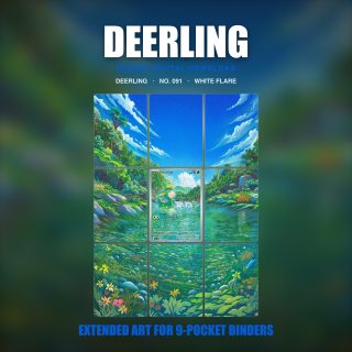 Deerling #91 — White Flare (Binder Insert)