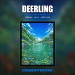Deerling #91 — White Flare (Print Art) — photo 1