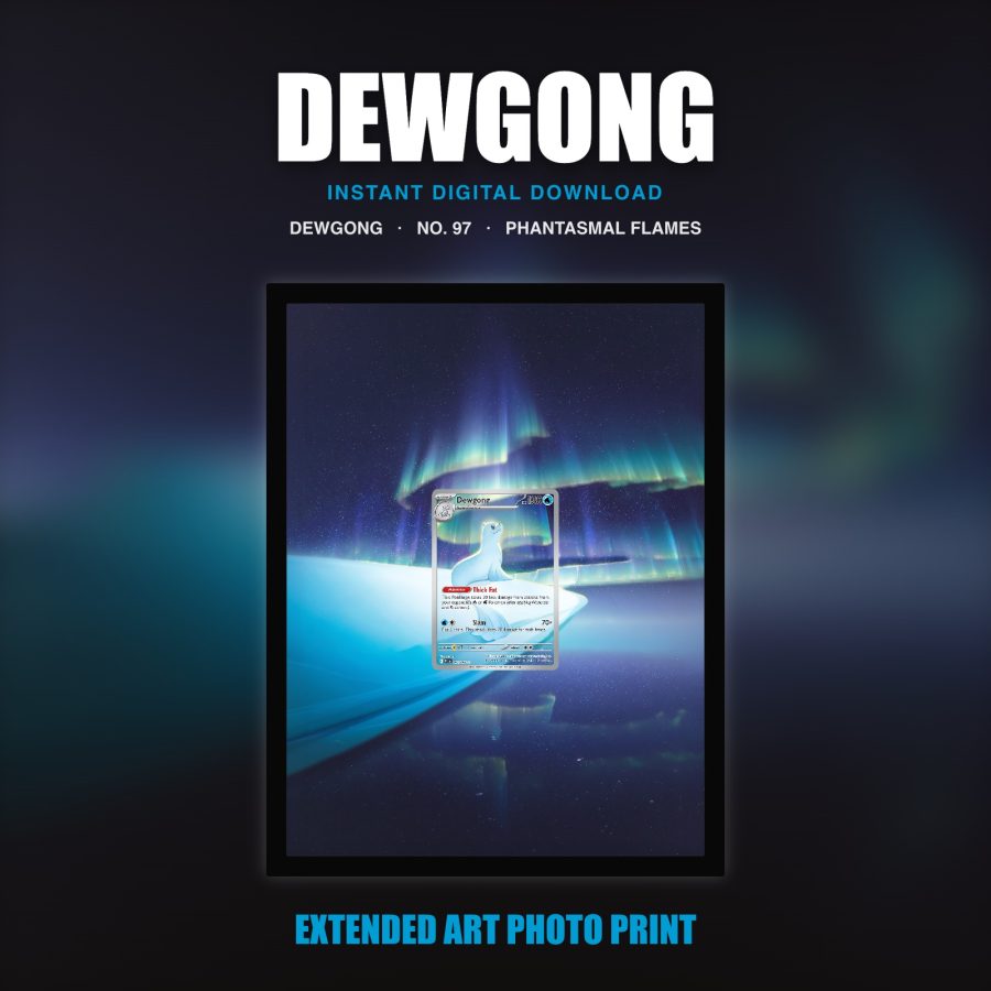 Dewgong #97 — Phantasmal Flames (Print Art)