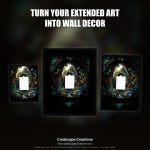 Druddigon #151 — White Flare (Print Art) — photo 2