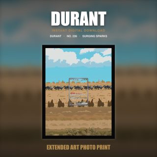 Durant #236 — Surging Sparks (Print Art)
