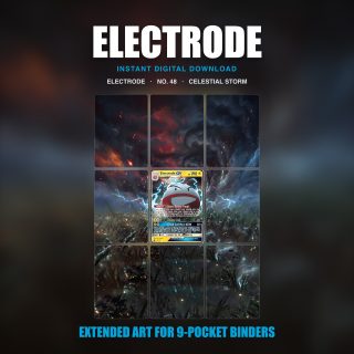 Electrode #48 — Celestial Storm (Binder Insert)