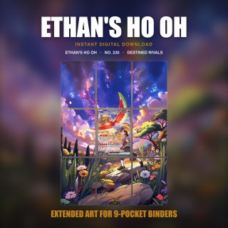 Ethan's Ho Oh #230 — Destined Rivals (Binder Insert)