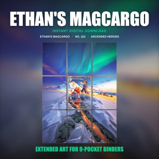 Ethan's Magcargo #222 — Ascended Heroes (Binder Insert)