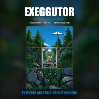 Exeggutor #135 — Mega Evolution (Binder Insert)