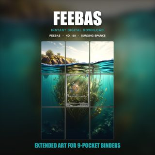 Feebas #198 — Surging Sparks (Binder Insert)