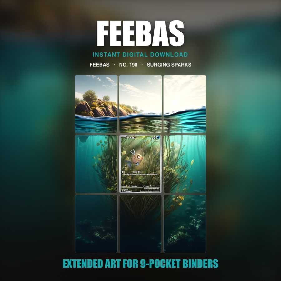 Feebas #198 — Surging Sparks (Binder Insert)