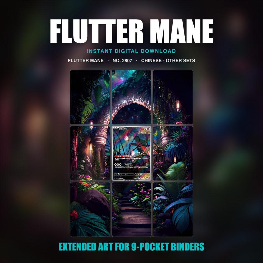 Flutter Mane #2807 — Gem Pack Vol. 4 (Binder Insert)