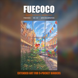 Fuecoco #147 — 30th Celebration (Binder Insert)
