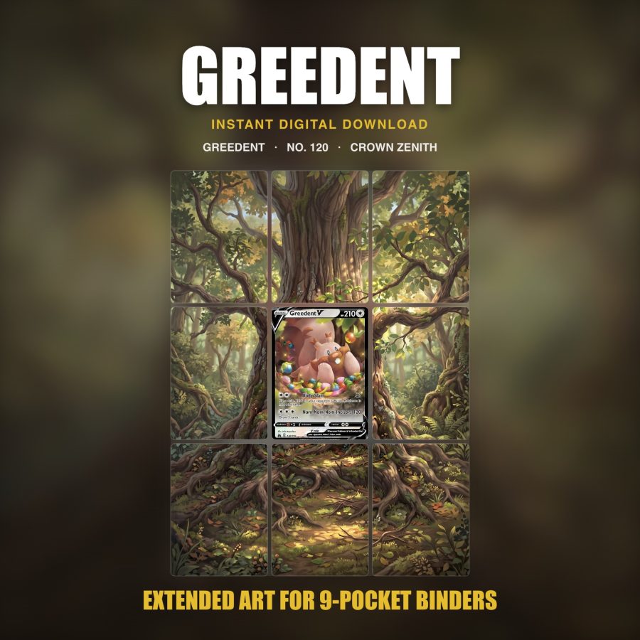 Greedent #120 — Crown Zenith (Binder Insert)