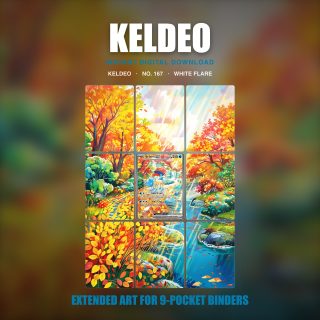 Keldeo #167 — White Flare (Binder Insert)
