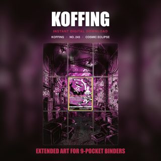 Koffing #243 — Cosmic Eclipse (Binder Insert)