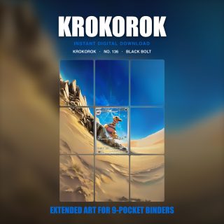 Krokorok #136 — Black Bolt (Binder Insert)