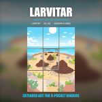 Larvitar #203 — Obsidian Flames (Binder Insert) — photo 1