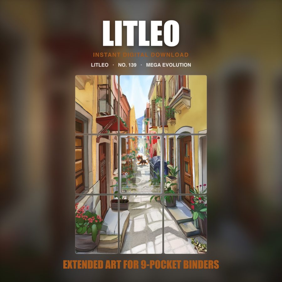 Litleo #139 — Mega Evolution (Binder Insert)
