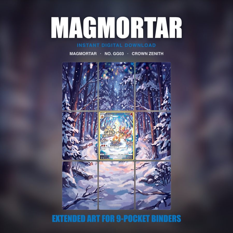 Magmortar #gg03 — Crown Zenith (Binder Insert)