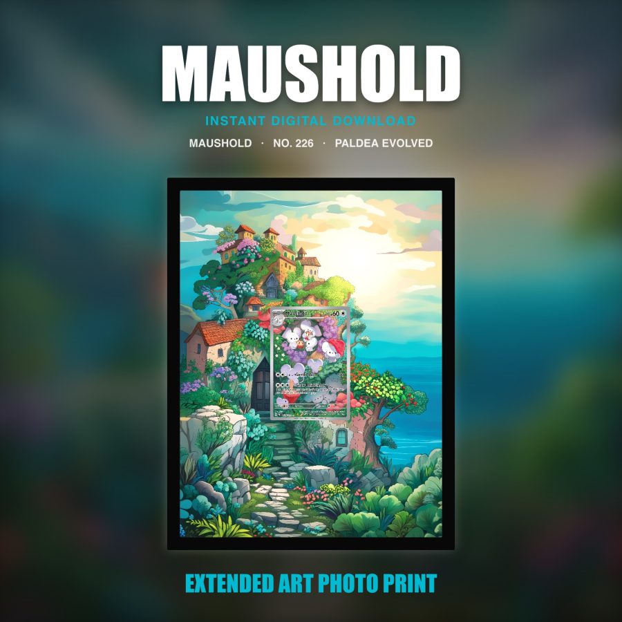 Maushold #226 — Paldea Evolved (Print Art)