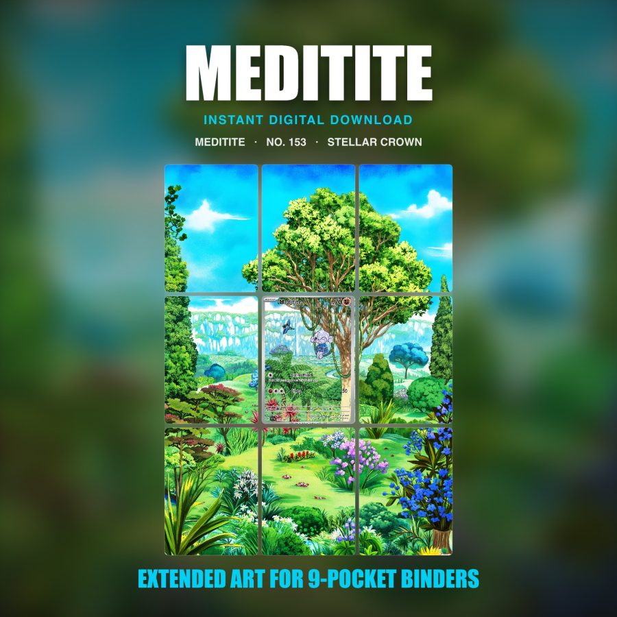 Meditite #153 — Stellar Crown (Binder Insert)