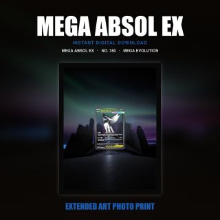 Mega Absol Ex #180 — Mega Evolution (Print Art)