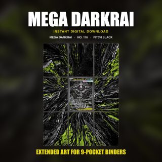 Mega Darkrai #116 — Pitch Black (Binder Insert)