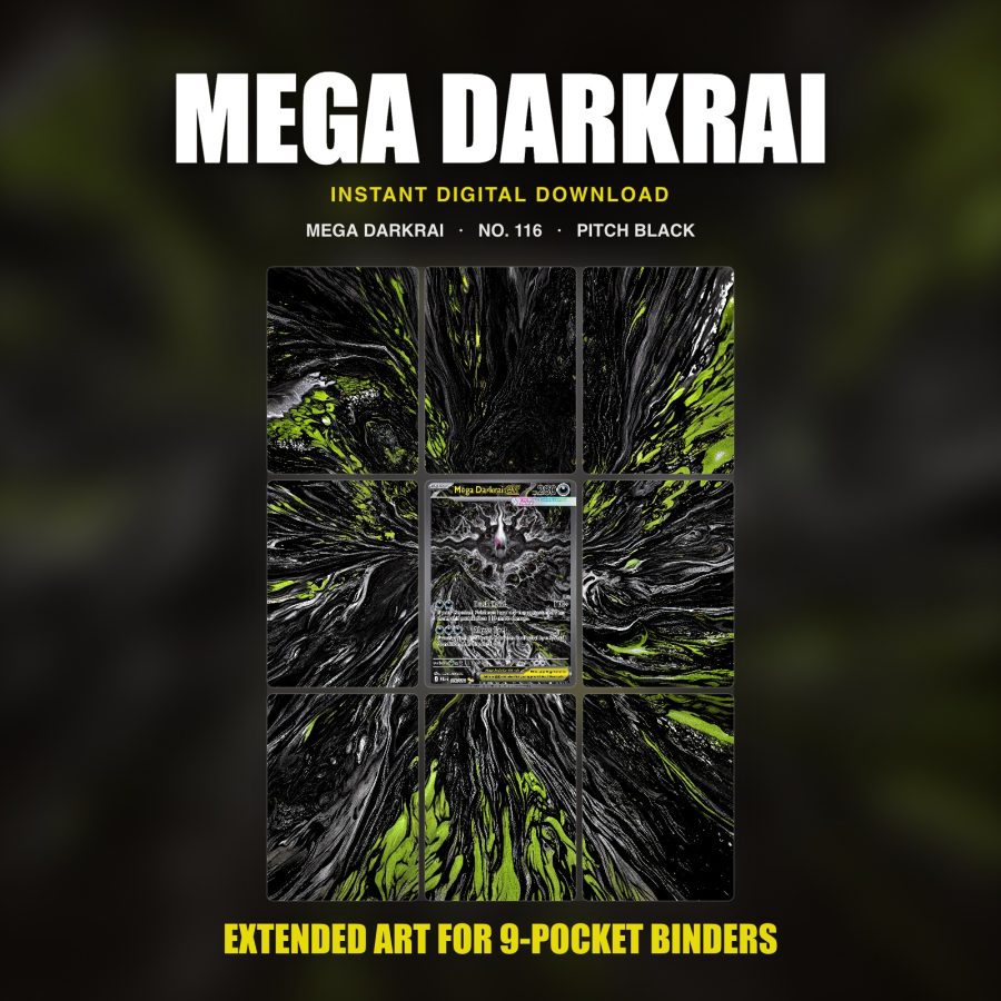 Mega Darkrai #116 — Pitch Black (Binder Insert)