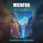 Mienfoo #133 — White Flare (Binder Insert) — photo 1