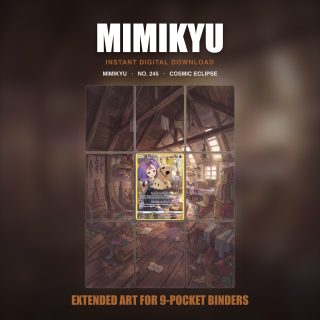Mimikyu #245 — Cosmic Eclipse (Binder Insert)