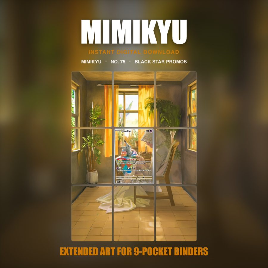Mimikyu #75 — Black Star Promos (Binder Insert)