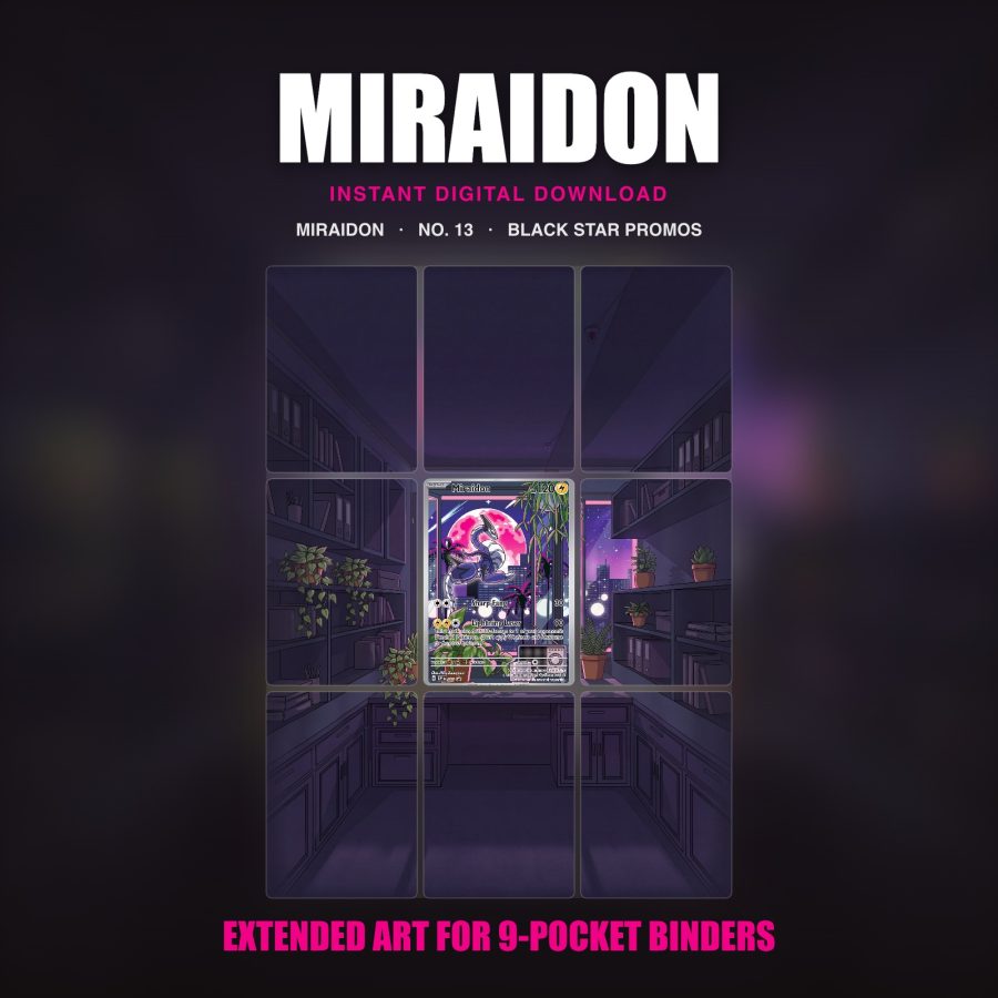 Miraidon #13 — Black Star Promos (Binder Insert)