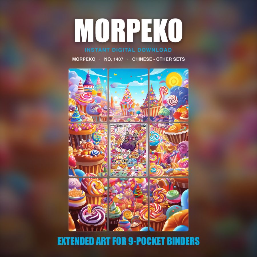 Morpeko #1407 — Gem Pack Vol. 3 (Binder Insert)