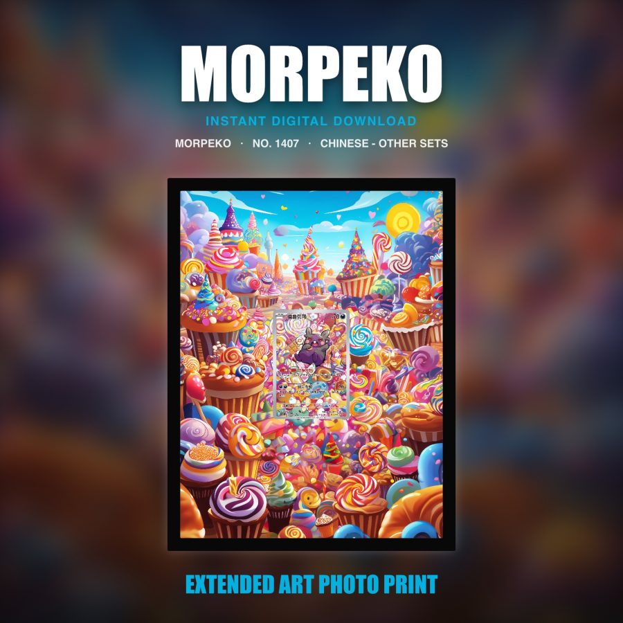 Morpeko #1407 — Gem Pack Vol. 3 (Print Art)