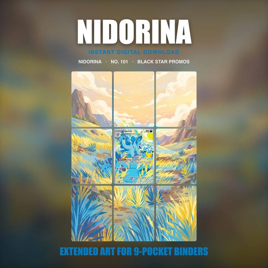 Nidorina #101 — Black Star Promos (Binder Insert)