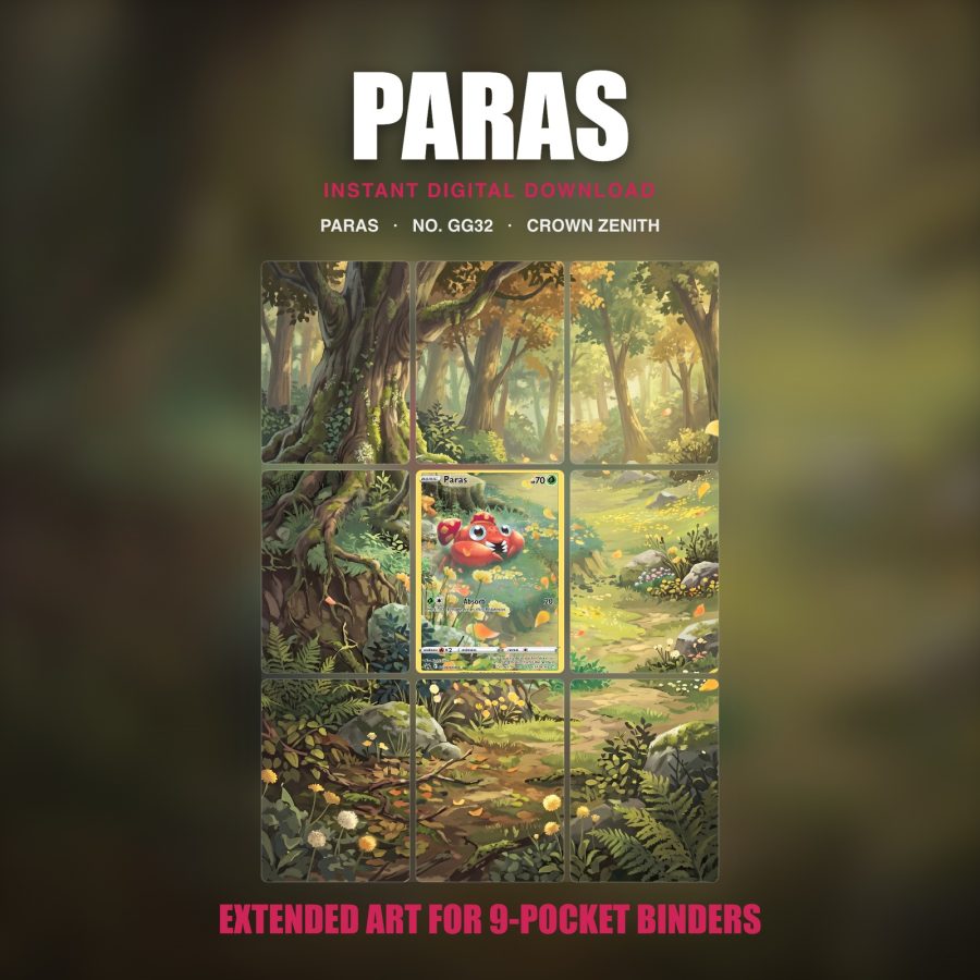 Paras #gg32 — Crown Zenith (Binder Insert)