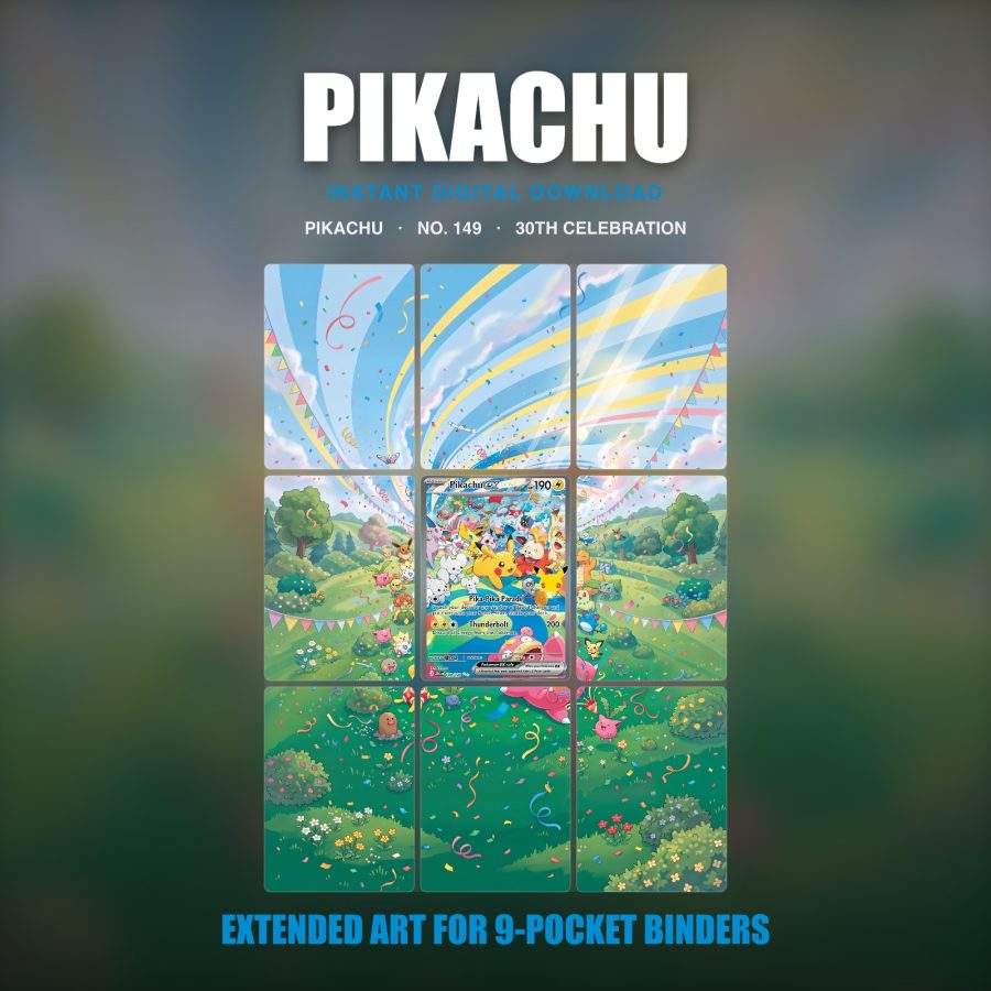 Pikachu #149 — 30th Celebration (Binder Insert)