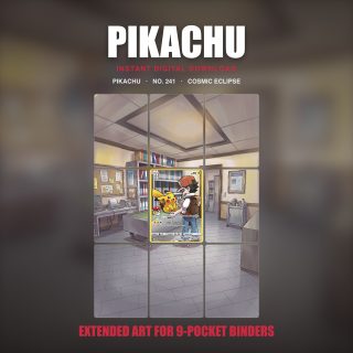 Pikachu #241 — Cosmic Eclipse (Binder Insert)